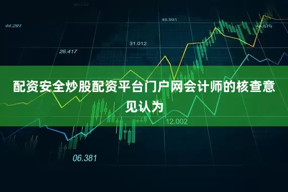 配资安全炒股配资平台门户网会计师的核查意见认为