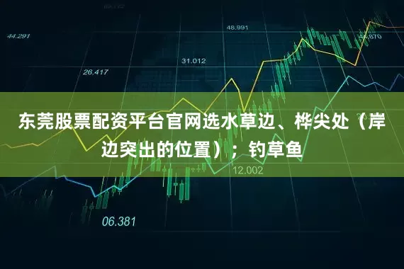 东莞股票配资平台官网选水草边、桦尖处（岸边突出的位置）；钓草鱼